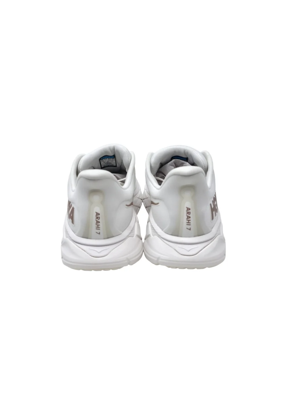 HOKA Arahi 7 Women’s 8.5 B Blanc De Blanc Rose Gold Running Shoes